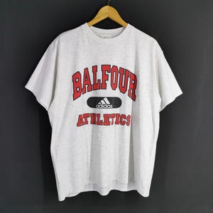 Adidas Shirt Vintage Adidas Balfour Athletics Logo T Shirt Size XL