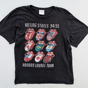 The Rolling Stones-shirt The Rolling Stones Voodoo Lounge Tour-T-shirt, maat M