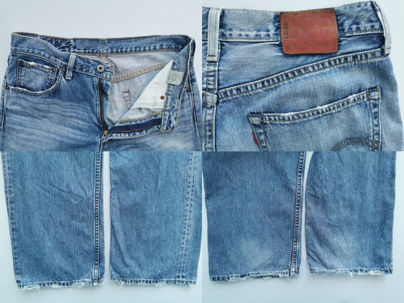 Levis 503 Jeans Vintage Distressed Size 32 Levis … - image 6