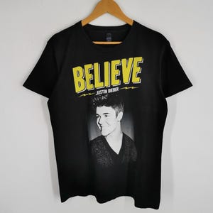 Justin Bieber Believe Tour Shirt - Etsy