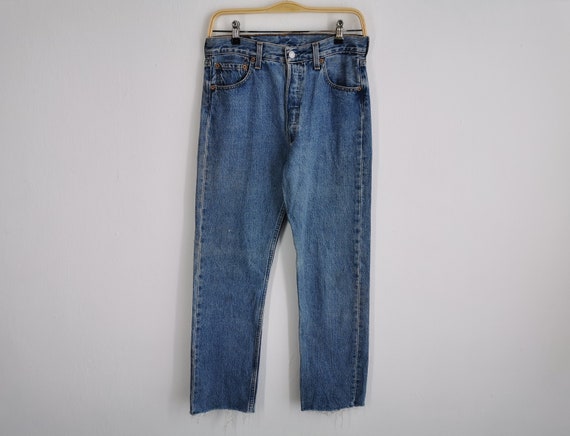 Levis Jeans Vintage 90s Levis Lot 501 Denim Jeans Made in USA Size 