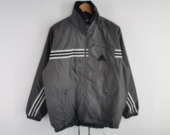 Adidas Jacket Vintage 90s Adidas Windbreaker Jacket Made In Japan Size L