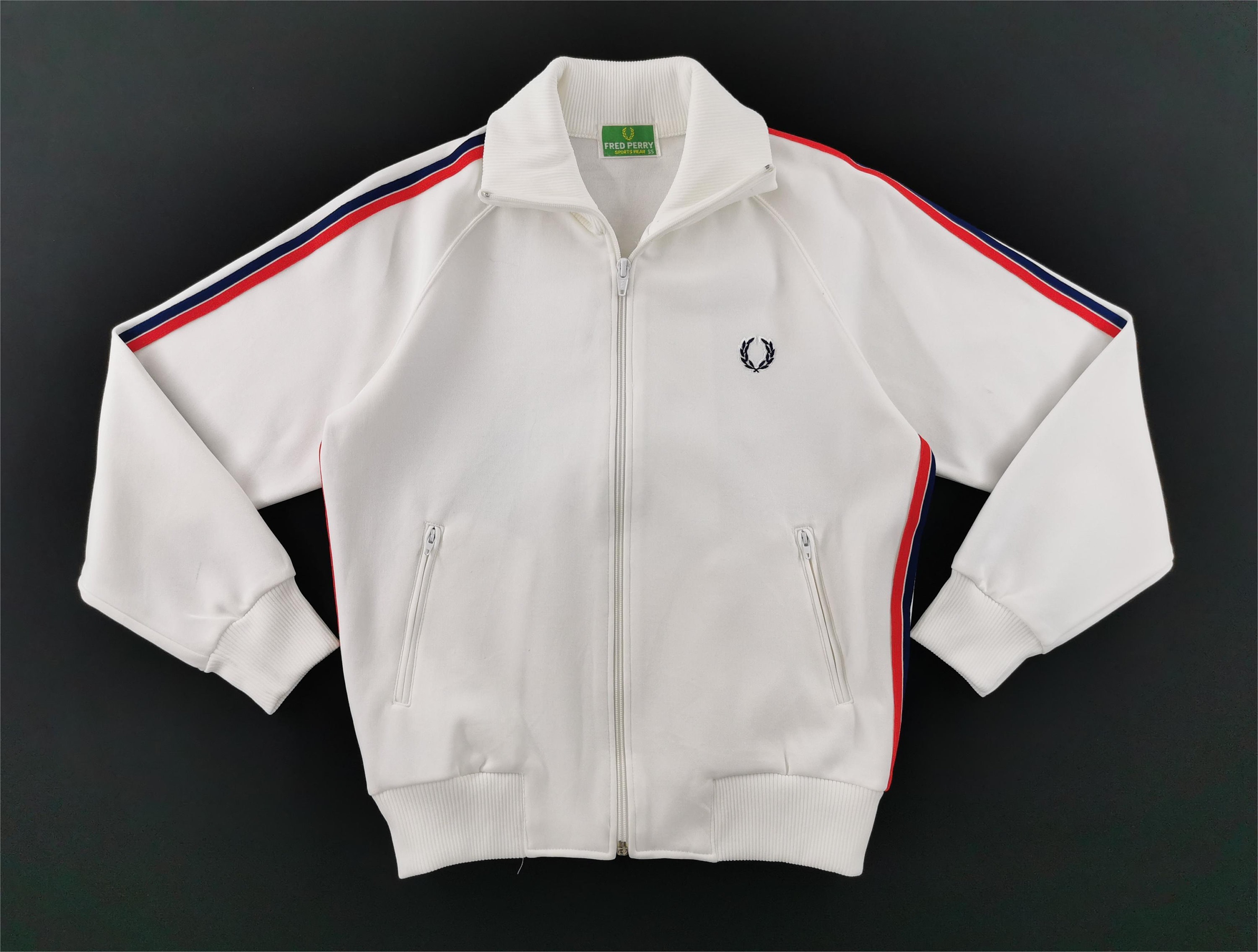 Fred Perry Jacket Vintage 90s Fred Perry Tracktop Jacket Fred Perry Jacket Vintage 90s Fred Perry Tracktop Jacket
