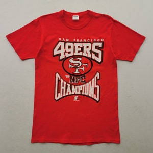 San Francisco 49ers Shirt Vintage 90s San Francisco 49ers NFL Team T Shirt Made In USA Size L