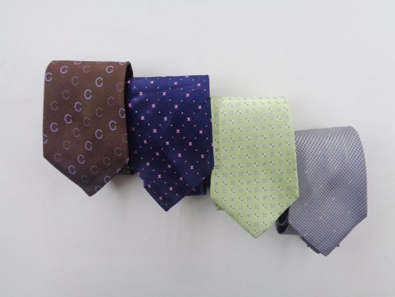 Lot 4 Celine Vintage Celine Silk Necktie Celine De