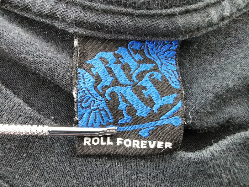 Roll Forever Shirt Roll Forever Real Stay Away Made in USA Big Logo T ...
