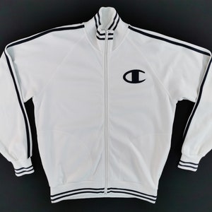 Champion Jacket Vintage 90s Champion Track Jacket Size L