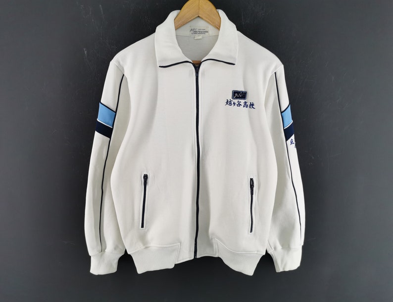 John Newcombe Jacket Vintage 90s John Newcombe Track Jacket Made In Japan Size L image 1