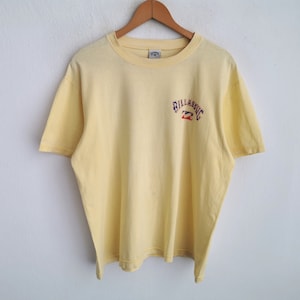 Billabong Distressed Shirt Vintage 90s Billabong Logo Surf T Shirt Size M