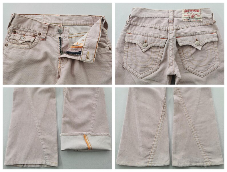 True Religion Byxor Vintage True Religion Corduroybyxor Tillverkade i USA Storlek 31/30x33 bild 8