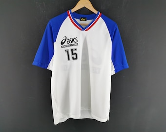 Asics T Shirt Vintage 90s Asics World Performance Japan