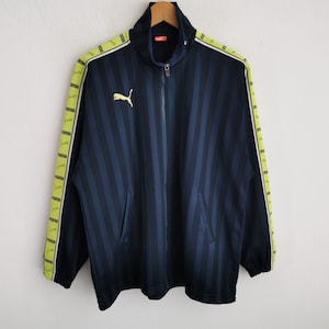 Puma Jacket Vintage Puma Tracktop Multicolor Jacket Made In Japan Size M