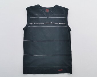 Tony Hawks Shirt Tony Hawks Striped Sleeveless T Shirt Size M