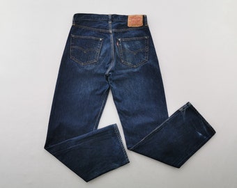 Levis 501 XX Jeans Vintage 90s Levis Lot 501 XX Made In USA Big E Selvedge Denim Jeans Pants Size 31/32x32