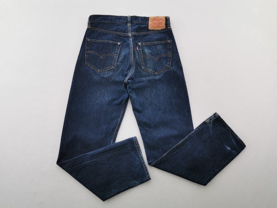 Levis 501 XX Jeans Vintage 90s Size 33 Levis Lot 501 XX Made in USA Big E  Selvedge Denim Jeans Pants Size 31/32x32 