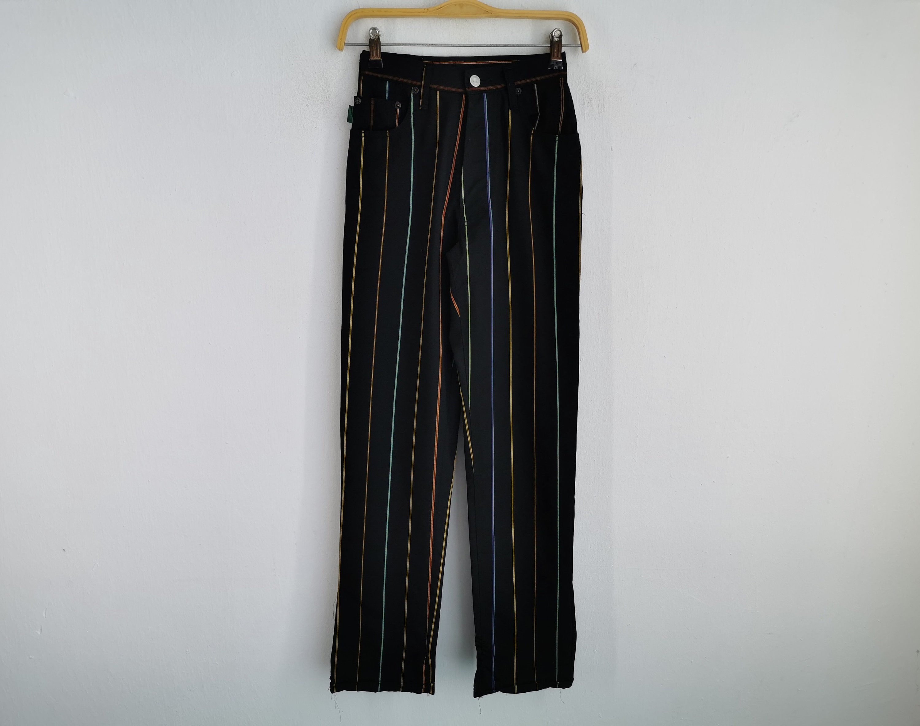 Paul Smith Pants Vintage 90'S Paul Smith Fancy Striped Slack Paul Smith Pants Vintage 90'S Paul Smith Fancy Striped Slack