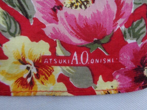 Atsuki Onishi Handkerchief Vintage Atsuki Onishi … - image 3