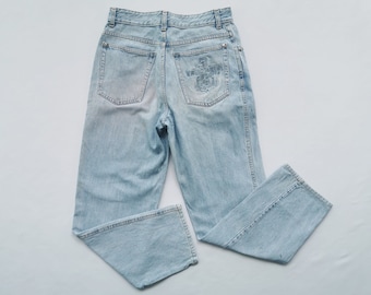 Trussardi-jeans Vintage Distressed Trussardi-denimjeans maat 29/30 x 29