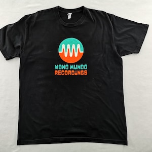 Maglietta vintage dei Mavericks, realizzata negli USA, Mono Mundo Recording, taglia XL