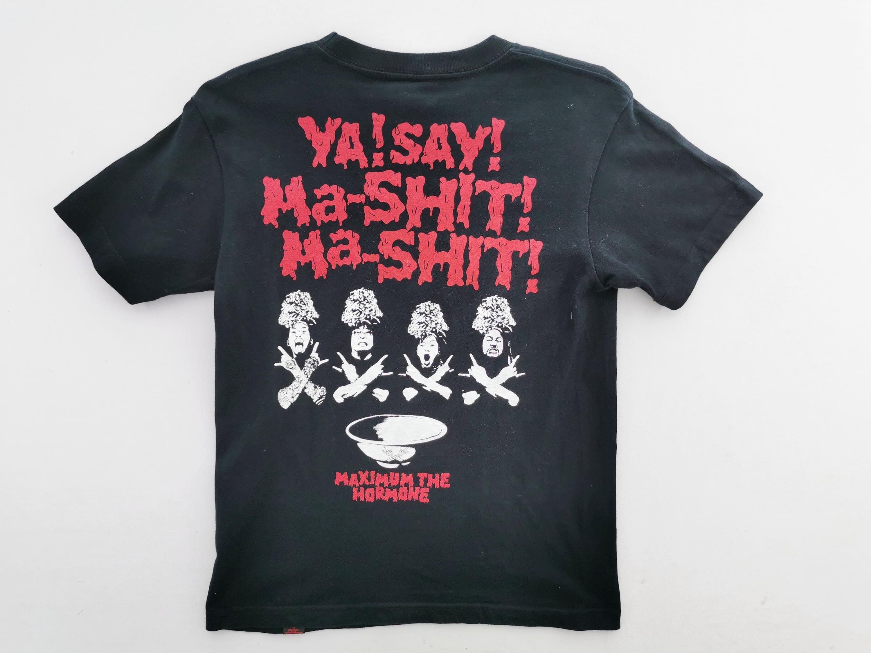 【レア新品未使用】 MAXIMUM THE HORMONE Tシャツ M Rare Maximum the Hormone the Greatest the Hits Tour Promo Concert