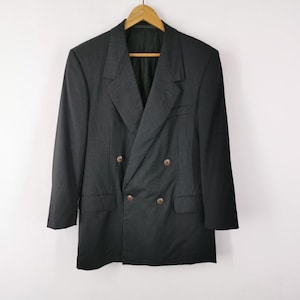 Gianni Versace Blazer Vintage 90&#39;s Gianni Versace Blazer Coat Jacket Size M