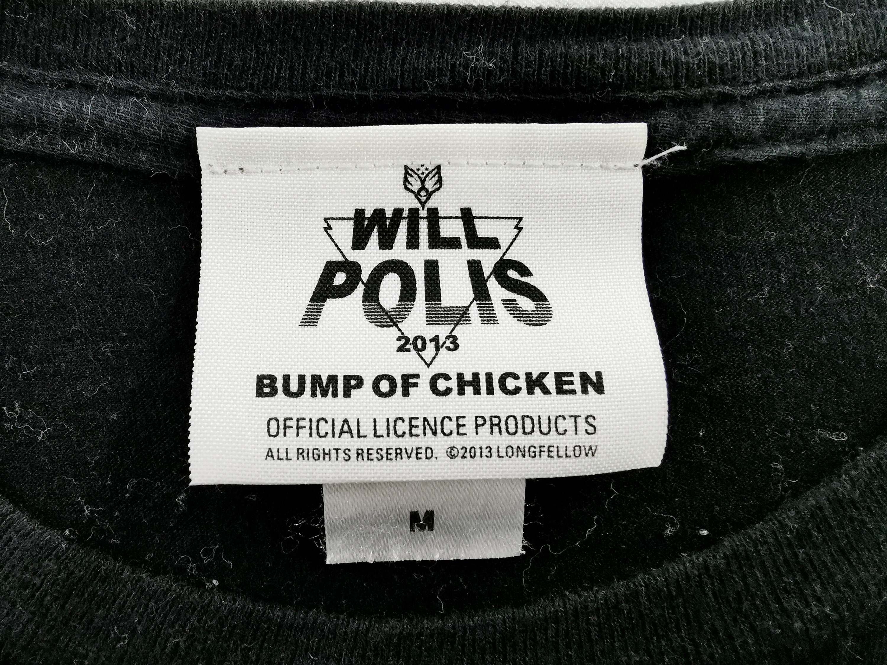Bump of Chicken Shirt Vintage Bump of Chicken Will Polis Rock Band