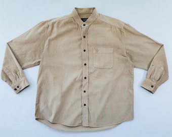 Gianni Valentino Hemd Vintage Gianni Valentino Italien Logo Knopfhemd Größe L