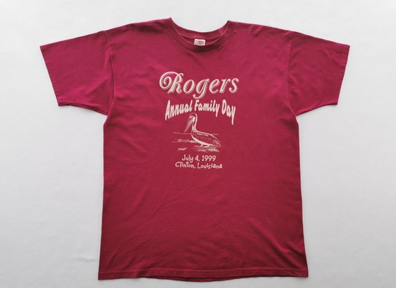 Rogers Shirt Vintage 90s Rogers Louisiana T Shirt… - image 3