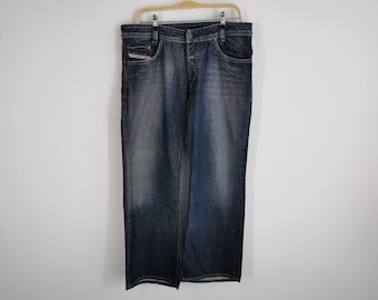 Diesel Industry 36x32 Man Indigo Jeans, Big Size Diesel Diesel Industry 36x32 Man Indigo Jeans, Big Size Diesel
