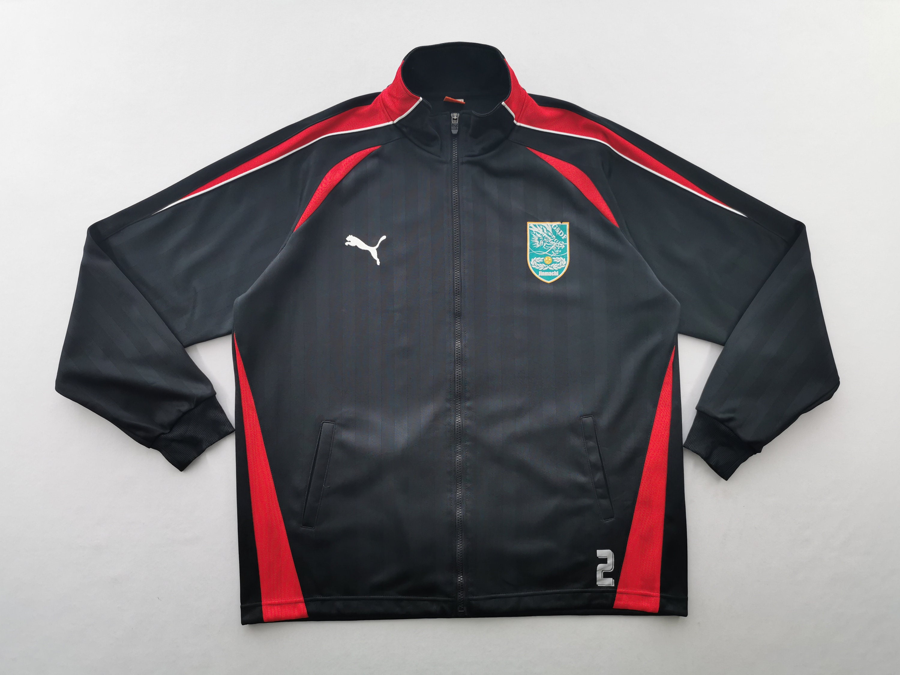 Puma, Puma Jacket Vintage 90s Size Jaspo O Puma Made In Japan Taped Logo Track Jacket Size L