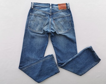 Levis 505 Jeans Distressed Size 30 Levis 505 Made In Japan Selvedge Denim Jeans Pants Size 30/31x29.5