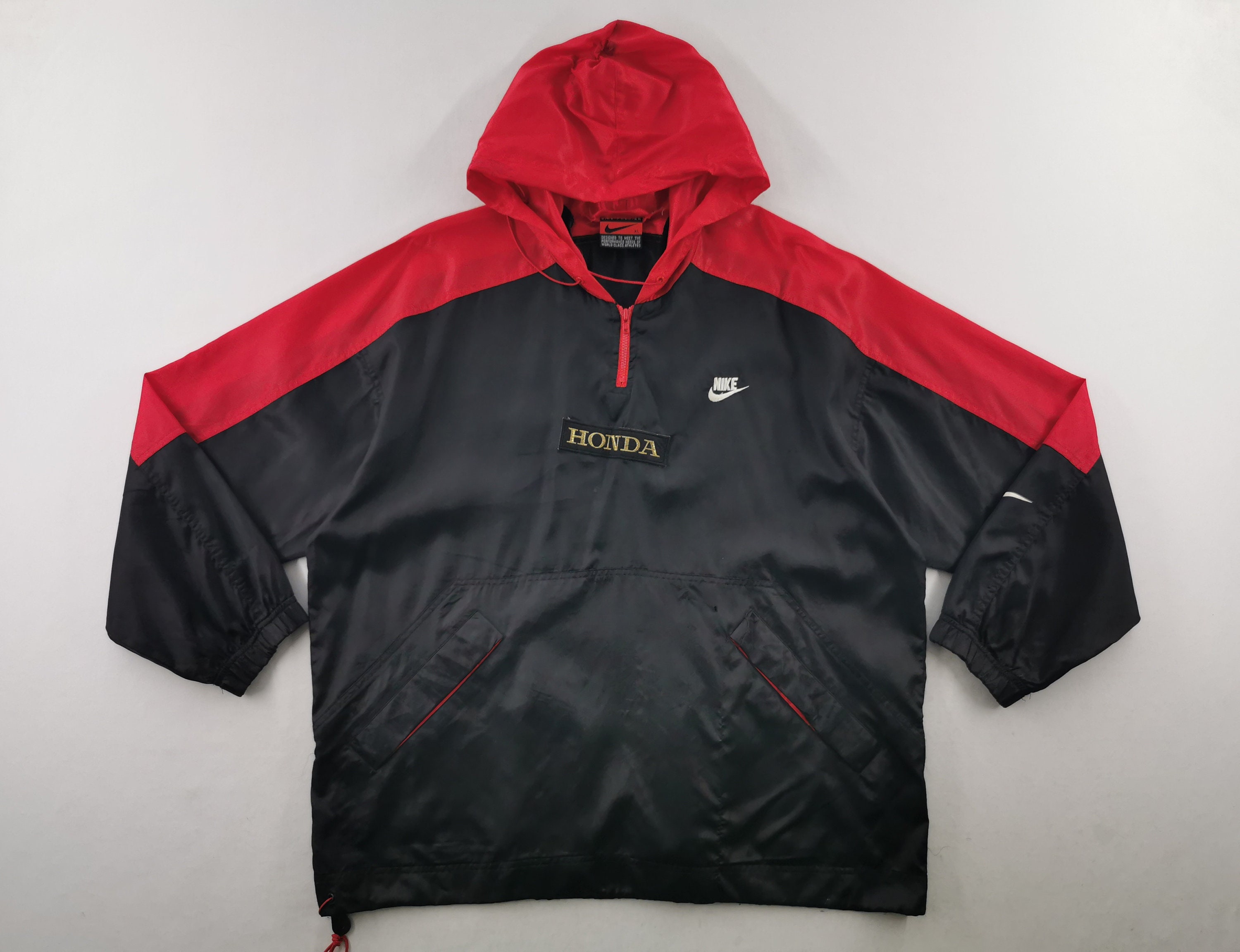 Buy Nike X Honda Distressed Jacket Vintage Nike X Honda Pullover 