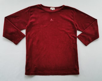 Camisa ESPRIT Camiseta vintage de terciopelo ESPRIT Talla LL