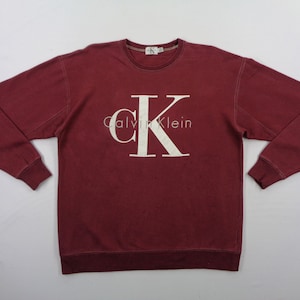 Calvin Klein Sweatshirt Vintage Calvin Klein Pullover Sweatshirt Vintage Size M
