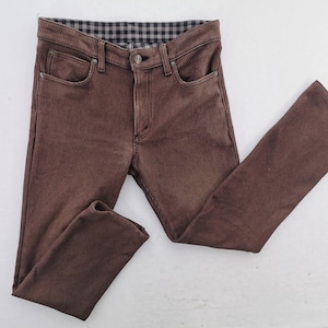 Pantalones vaqueros Edwin Vintage Edwin Wild Fire color pata de gallo, fabricados en Japón, talla 36