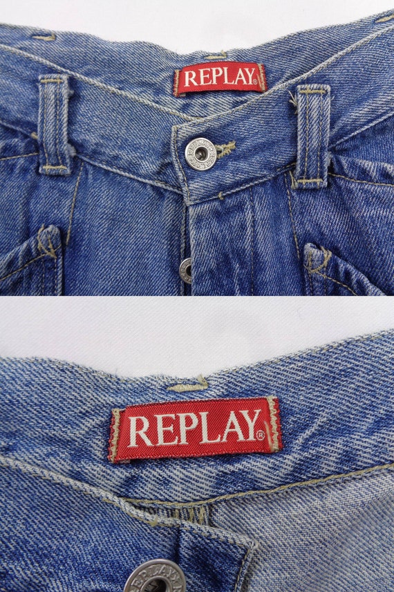 Replay Jeans Distressed Size 31 Replay Denim Jean… - image 7