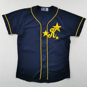 Mizuno Jersey Vintage 90s Mizuno Made In Japan Baseball Jersey Shirt Size L