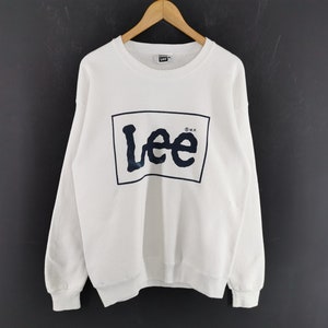 Lee Sweatshirt Vintage 90s Lee Pullover Sweatshirt Made In USA Size L