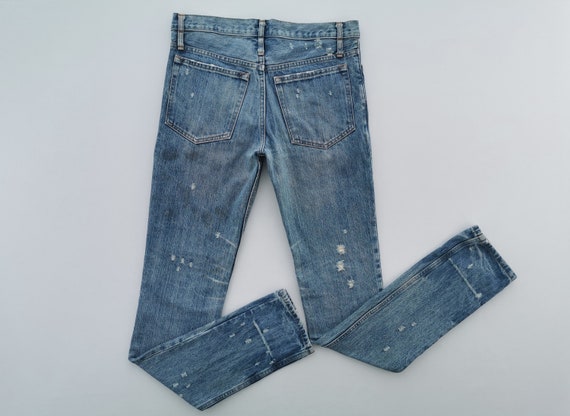 Tsumori Chisato Jeans Distressed Vintage Tsumori Chisato Made in  