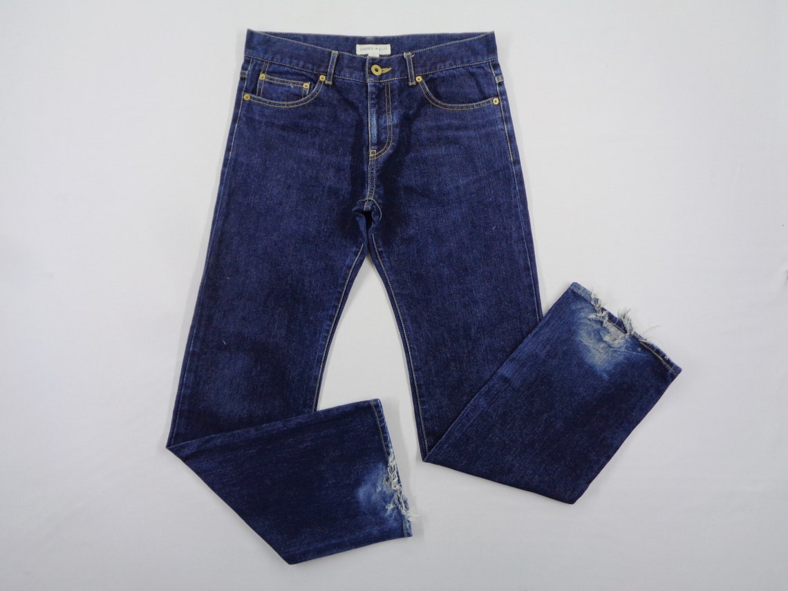 Tommy Girl Jeans Vintage Distressed Size M Tommy Hilfiger | Etsy