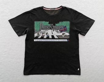 The Drug Stores Shirt The Drugstores Inspired The Beatles Abbey Road Shirt Size M