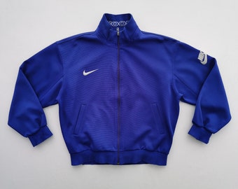Nike Jacket Vintage Nike Swoosh Tracktop Jacket Made In Japan Size XL