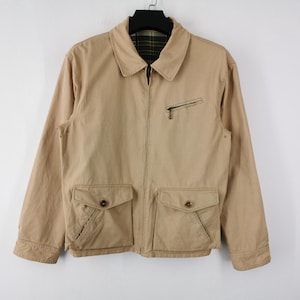 Polo Ralph Lauren Reversible Jacket Vintage Polo Ralph Lauren Hand Loomed Harrington Jacket Size XL