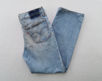 Levis Jeans Vintage Levis Denim Jeans Storlek 32/31x33
