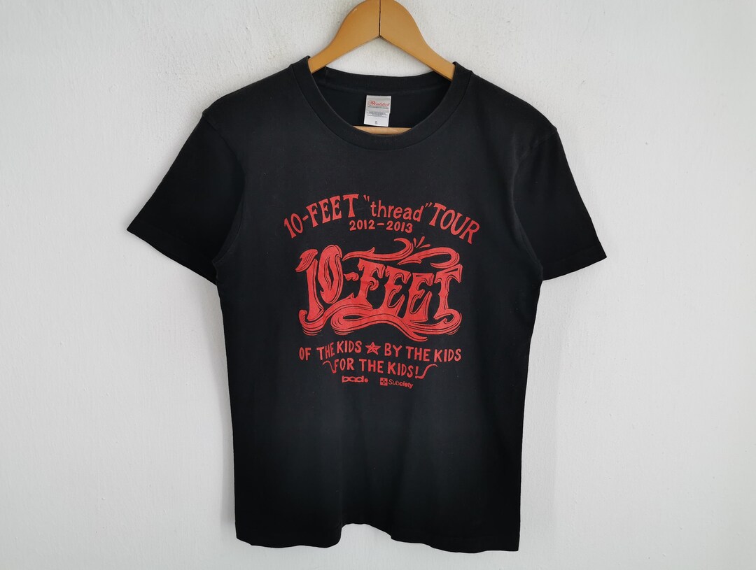 10 Feet Shirt Vintage Y2k 10 Feet Japan Rock Band Thread