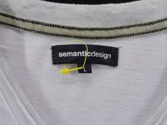 Semantic Design Shirt Semantic Design T Shirt Siz… - image 3