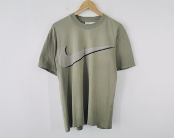 Nike Shirt Vintage 90s Nike Big Logo T Shirt Size M