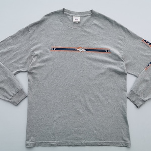 Denver Broncos Shirt Vintage Denver Broncos Made In USA NFL T Shirt Size L