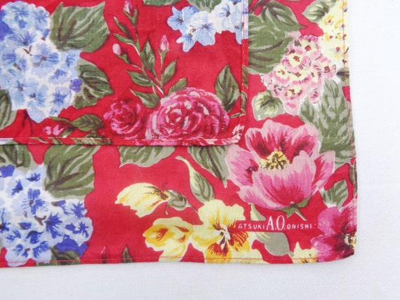 Atsuki Onishi Handkerchief Vintage Atsuki Onishi … - image 4