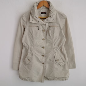 Krizia Jacket Vintage 90s Evex by Krizia Windbreaker Jacket Womens Size L